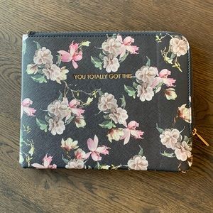 Love & Lore large floral pouch